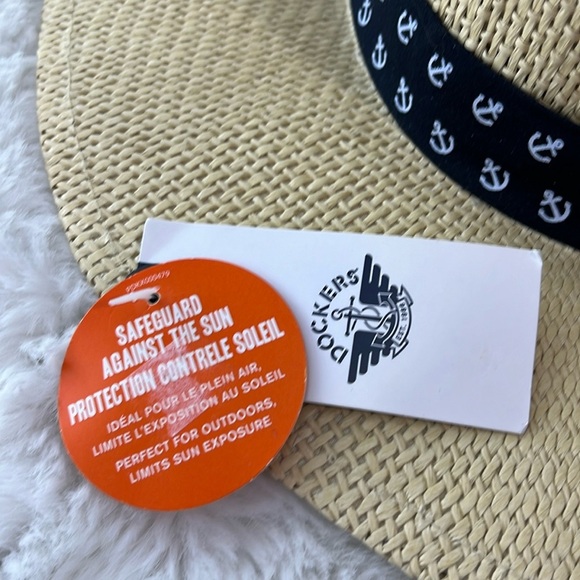 NWT Dockers Nautical Straw Hat - Picture 6 of 8